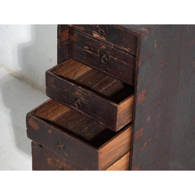 Antique Japanese Filing Cabinet For Sale - Image 11 of 14