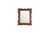 Vintage Oak Mirror with Wavy Wooden Frame, 1970s For Sale - Image 4 of 4