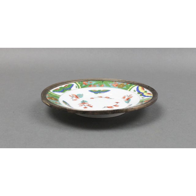 Raynaud Limoges France Tetard Edite French Sterling Silver Saucer Plate For Sale - Image 4 of 7