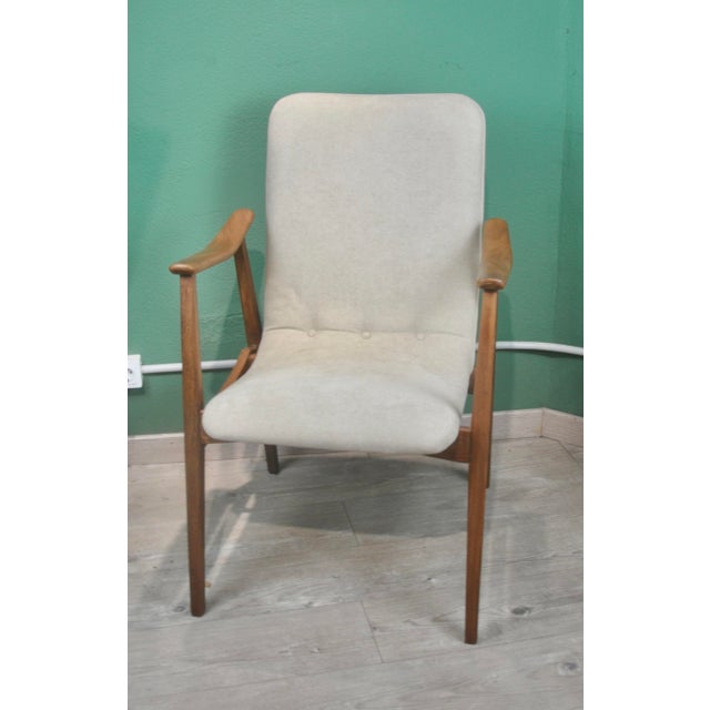 Armchair by Louis van Teeffelen for Webe, 1960s For Sale - Image 13 of 17