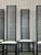 Vintage Steel Dining Chairs, 1980s, Set of 4 For Sale - Image 6 of 9