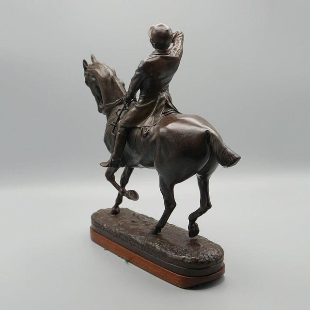 John Willis Good, The Whip, 1874, Bronze For Sale - Image 6 of 10