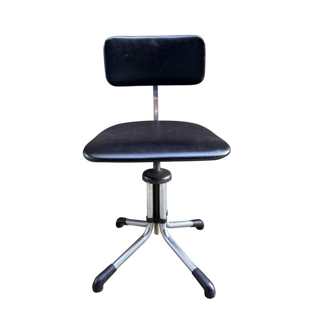 Black 360 Chair from W.H. Gispen and Hoffmann, 1960s For Sale - Image 8 of 8