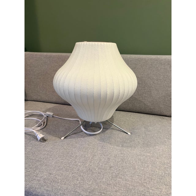 2010s Herman Miller Nelson Pear Tripod Lamp For Sale - Image 5 of 5