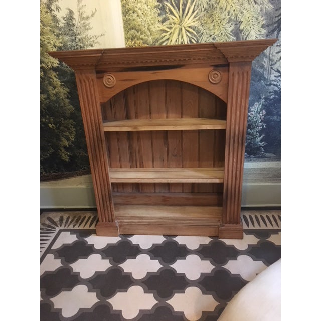 Charming, one-of-a-kind, handmade bookcase or display shelving. Constructed in New Orleans in 1990s from reclaimed antique...