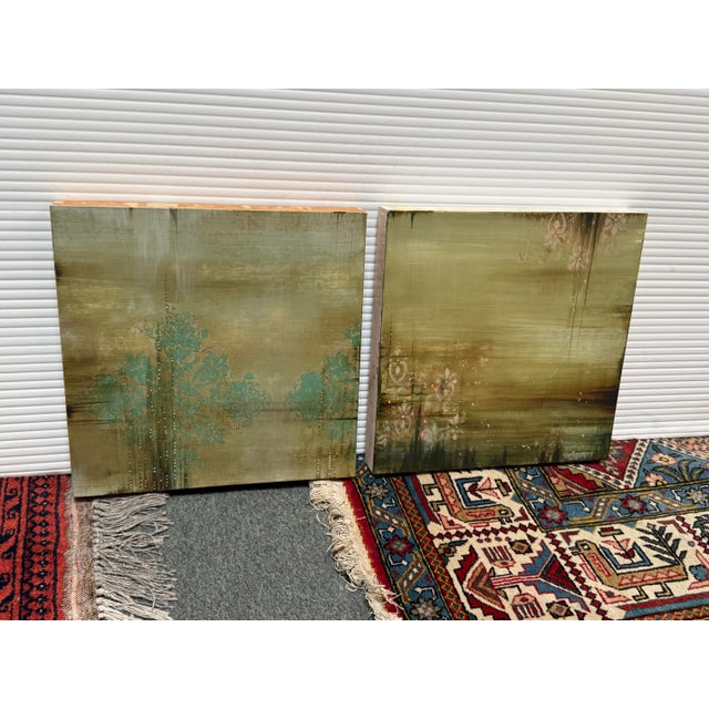 Design Plus Gallery presents a Set of Two Acrylic on Board Artworks by Lori Del Mar. The artist has a signature style that...