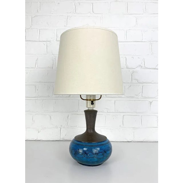 Vintage Scandinavian Ceramic Table Lamp by Nils Kähler for Hak, Denmark, 1960s For Sale - Image 13 of 13