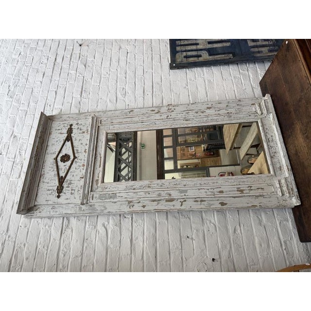 Ivory Late 19th Century Trumeau For Sale - Image 8 of 8
