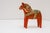 Red Traditional Swedish Handpainted Dala Horse from Grannas Olsson, Nusnäs, 1950s For Sale - Image 8 of 11