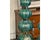 Pair of Murano Green and Gold Lamps For Sale - Image 4 of 6