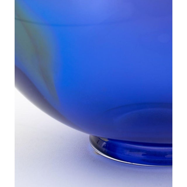 Glass Stuart Abelman, Etc. Art Glass Vessels, 2 For Sale - Image 7 of 7