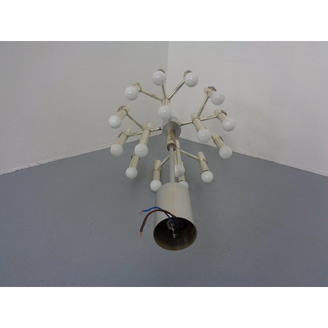 Sputnik Chandelier by Angelo Brotto for Esperia, Italy, 1960s For Sale - Image 13 of 18