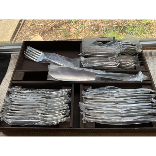 Metal 1980s Flatware Fish Set Royal York - 26 pcs For Sale - Image 7 of 11