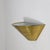 1990s Fan-Shaped Wall Lamp in Brass and Metal, 1990s For Sale - Image 5 of 9