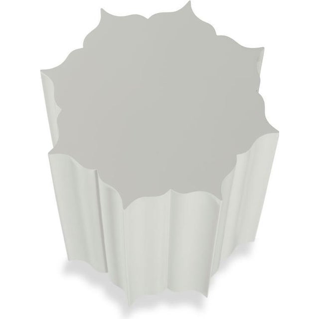 Plastic Woodbridge Medici Drink Table End Side Round Top For Sale - Image 7 of 12