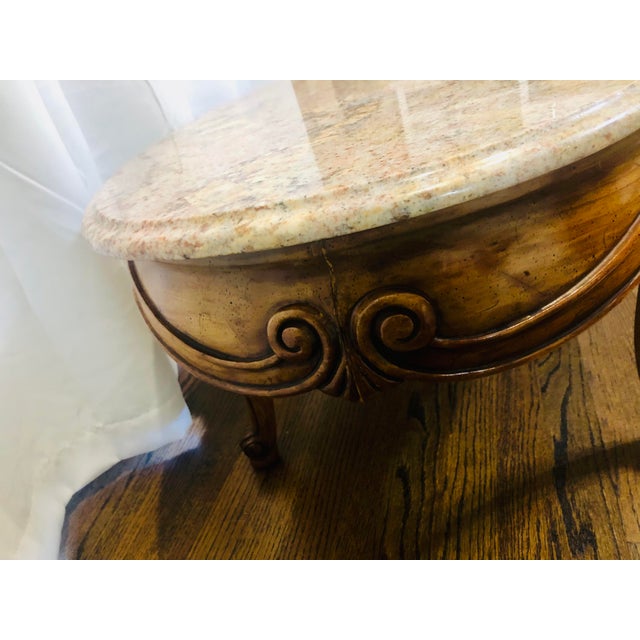 Mid 20th Century Weiman Heirloom Quality Marble Coffee Table Chairish