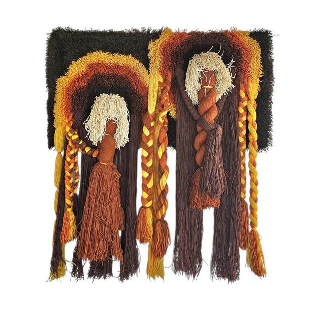 Desso Studio / wall textile piece / tapestry / macramé Height 150 cmWidth 130 cm