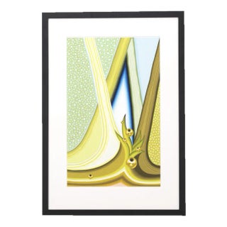 Gijs van den Elshout, Composition, Gouache, Framed For Sale
