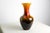 Mid-Century Modern Vintage Orange and Black Glass Vase by Carlo Moretti for Opaline Empoli, 1970s For Sale - Image 3 of 12