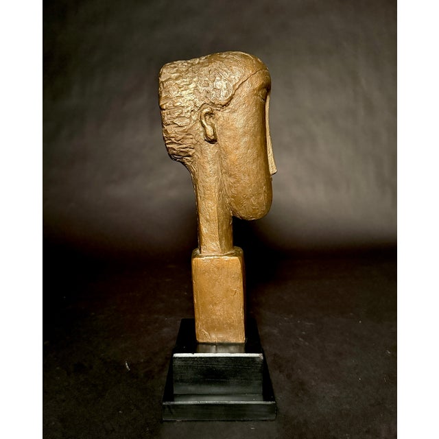 Austin Productions "Tête De Femme" Sculpture, 1964, After Modigliani For Sale In New York - Image 6 of 7