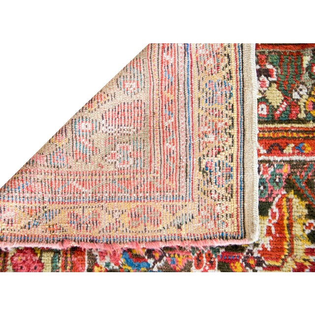Early 20th Century Persian Kurdish Rug For Sale - Image 4 of 15