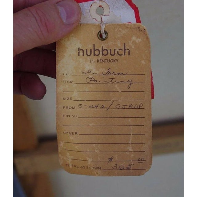 Offering One Of Our Recent Palm Beach Estate Fine Art Acquisitions Of A Vtg 3 Panel Original Mixed Media Oil Painting...