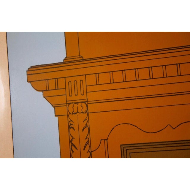 1971 Reflection Signed Modern Realist Serigraph on Paper 2/225 Framed by Will Barnet For Sale - Image 9 of 12