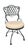 1970s 1972 Woodward Wrought Iron Patio Set For Sale - Image 5 of 10