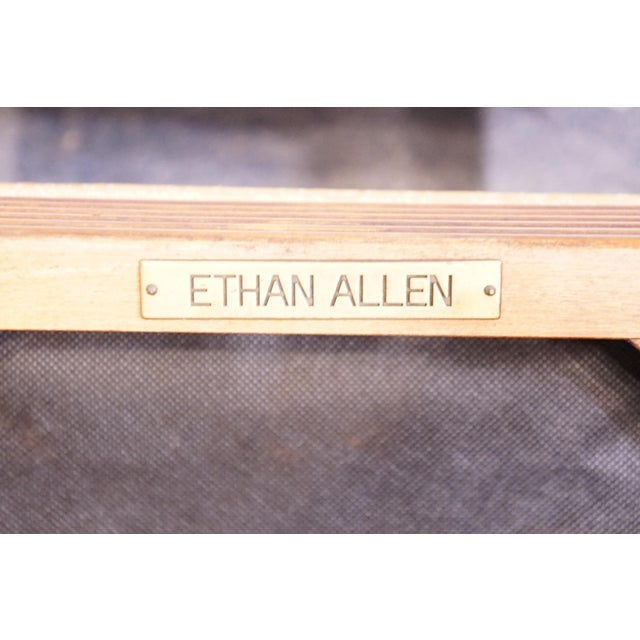 Ethan Allen British Classics Collection Early American Traditional Dining Arm Chair 29-6500a For Sale - Image 10 of 13