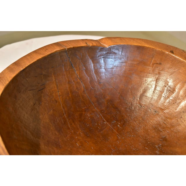 Wood 19th Century Sycamore Bowl For Sale - Image 7 of 9