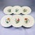 From Copeland Spode – in the Fernleigh pattern, a set of six plates, Stoke-On-Trent, England, discontinued in the early...