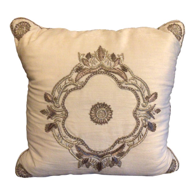 Kashmir Export House White Decoration Feather Pillow For Sale