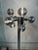 Metal 1970’s Sonneman Chrome Mirrored Globe Floor Lamp For Sale - Image 7 of 13