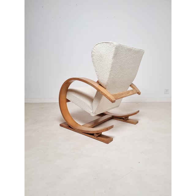 Recliner Armchair attributed to Vibo Vesoul For Sale - Image 6 of 18