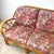 Late 20th Century Vintage Palm Beach Style Rattan Sofa With Architectural Lattice Back For Sale - Image 5 of 18