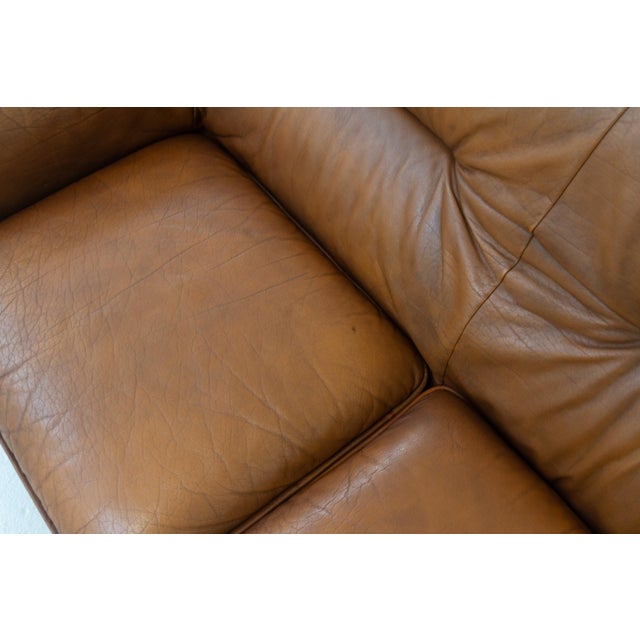 DS-16 3-Seater Sofa in Brown Leather from de Sede, 1970s For Sale - Image 17 of 18