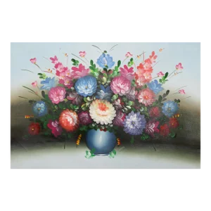 Spring Flowers in Blue Vase (5), Chuju Sheng
