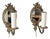 Small Wall Lamps with Mirror, France, 1960s, Set of 2 For Sale
