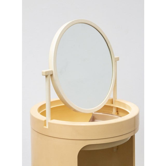 Vintage Space Age Dressing Table with Chair, 1970s, Set of 2 For Sale - Image 3 of 18