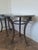 French Marble and Metal Side Tables, 1930, Set of 2, in Very Good conditions. Designed 1920 to 1949