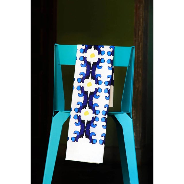Contemporary Small Tea Towel in Cotton and Linen by Alto Duo For Sale - Image 3 of 5