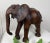 Vintage Leather Elephant Sculpture For Sale - Image 4 of 18