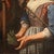 Italian Artist, Genre Scene with Peasants, 1670, Oil Painting on Canvas For Sale - Image 15 of 16