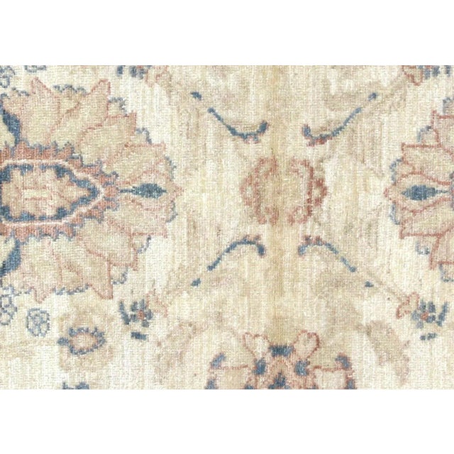 1960s Persian Sultanabad Rug. Hand woven in the Mahal region of Southern Iran. Refinished in the U.S. These intricately...