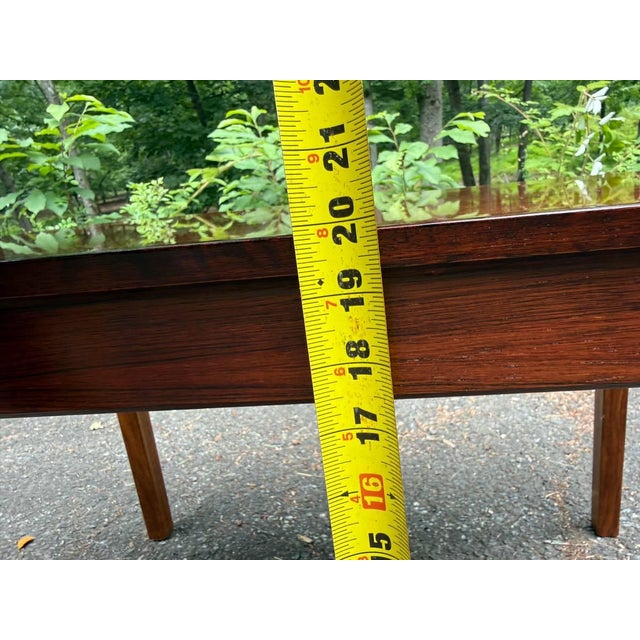 Mid-Century Modern Rosewood Side Table - Haug Snekkeri For Sale - Image 12 of 16