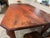 Chestnut Hand-Carved Solid Mesquite Wood Dining Table For Sale - Image 8 of 10