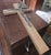 20th Century Modernist Bronze Crucifix from P. Dudeffant, in Good conditions. Designed 1920 to 1949