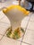 1990s Ceramic Poppy Flower Chair or Garden Seat For Sale - Image 4 of 5