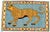 This is a very chic vintage leopard pictorial Turkish rug. We are unsure of the age, but believe it to be circa 70's. It...