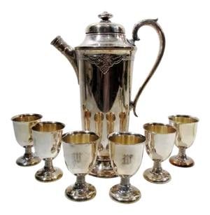 International Silver Guild Cadence Cocktail Shaker Set - Set of 7